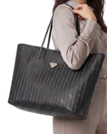 Shopper Mollerus Zuerich schwarz gold gebraucht