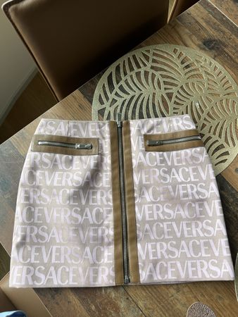 Versace mini rock skirt 