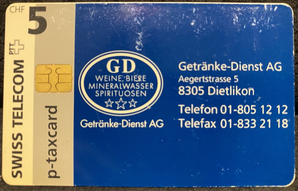 Schede telefoniche: P-taxcard neuve – Nuovo (secondo la descrizione) da Lausanne venduto da babacard10