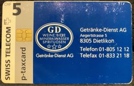P-taxcard neuve