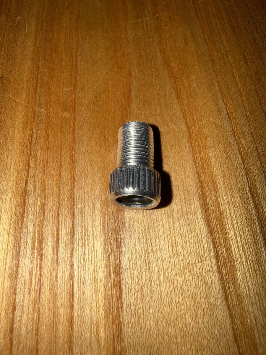 Pezzi di ricambio: Ventil Velo Adapter Presta/Schrader silber – Nuovo e nell'imballaggio originale da Goldingen venduto da Thomas.Perrin