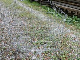 Drahtgitter aus verzinktem Stahlgeflecht gebraucht