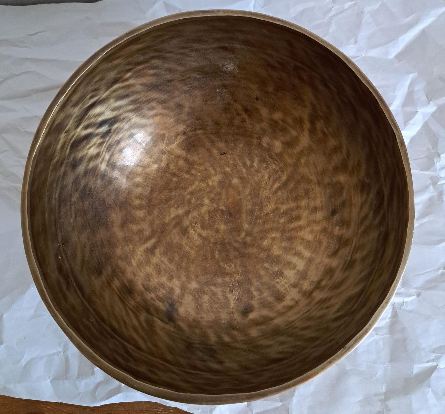 Musikinstrumente: Tibetische Klangschale, 1500 Gramm, – Gebraucht aus Basel von Patiscat 1