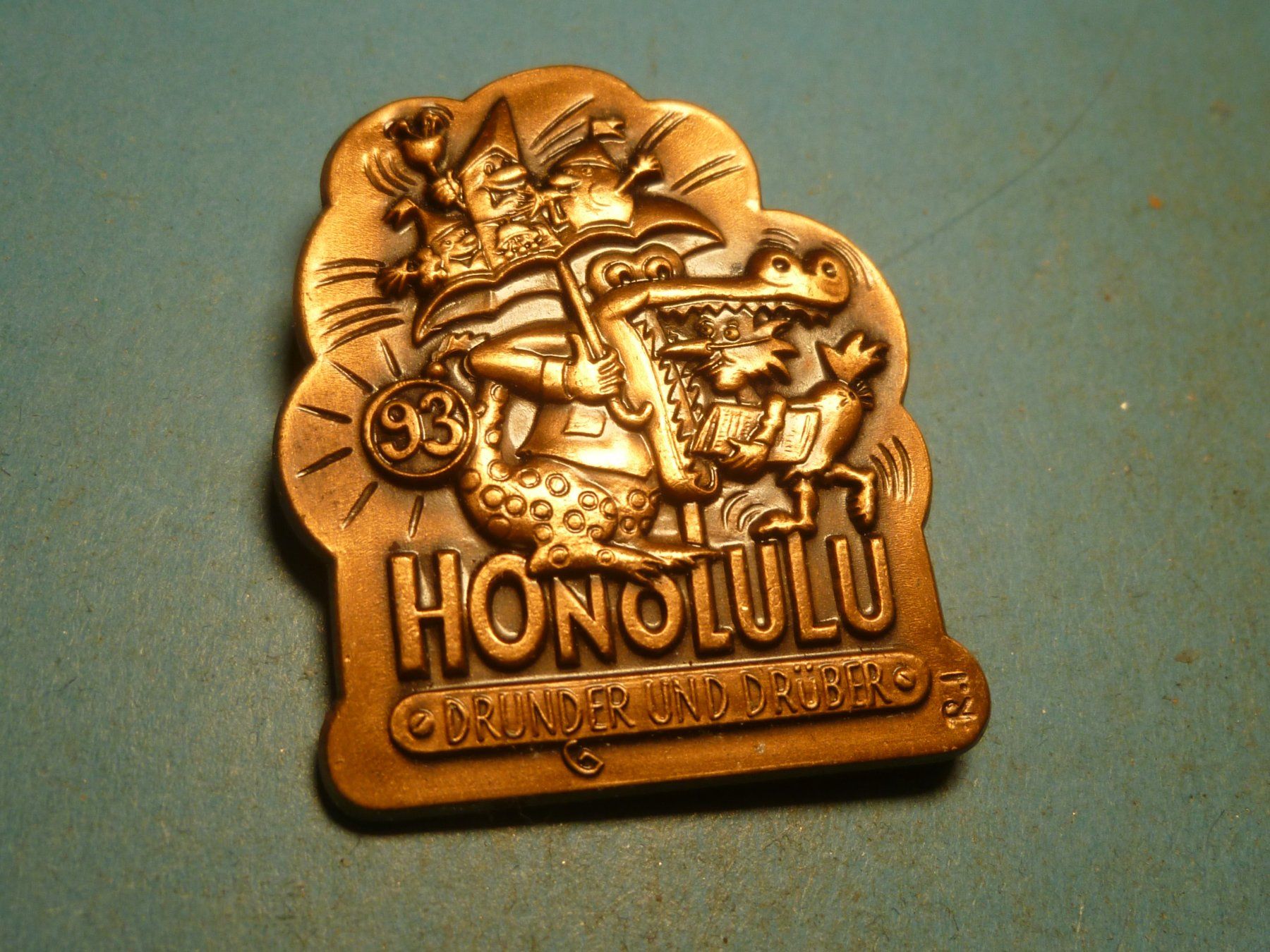 Plaquettes & Badges: HONOLULU  1993 BRONZE – D'occasion à Ried (Muotathal) par Mandarin02
