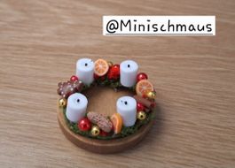 Adventskranz Handgemacht, auch für Maileg