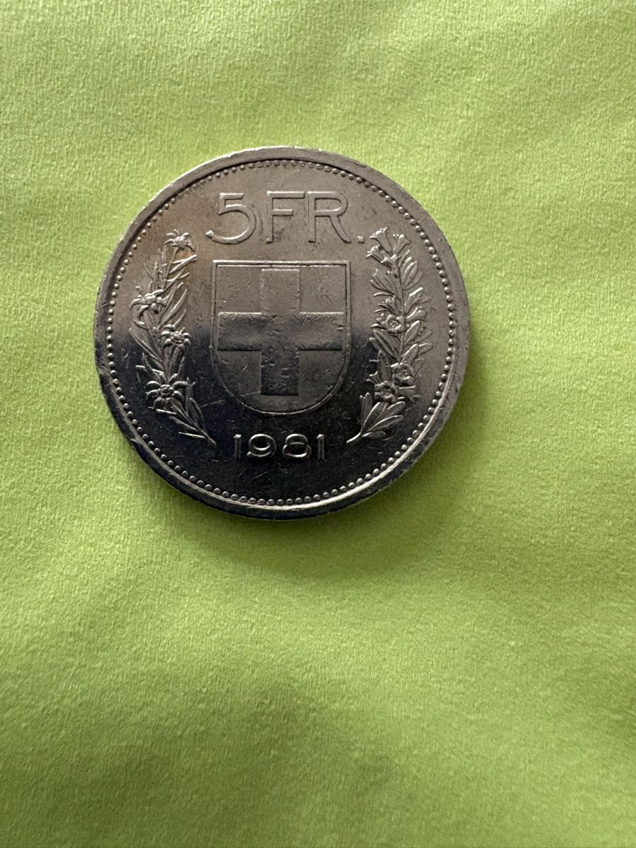 Toutes les monnaies: Fünfliber 1961 aus Silber – D'occasion à Oberwil BL par elk_wf5x