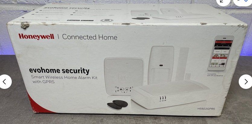 Honeywell Sistemi d'allarme: Honeywell Evo Home Smart Wireless Home Security Kit HS922GPR – Usato da Lugnorre venduto da serge.morgenegg