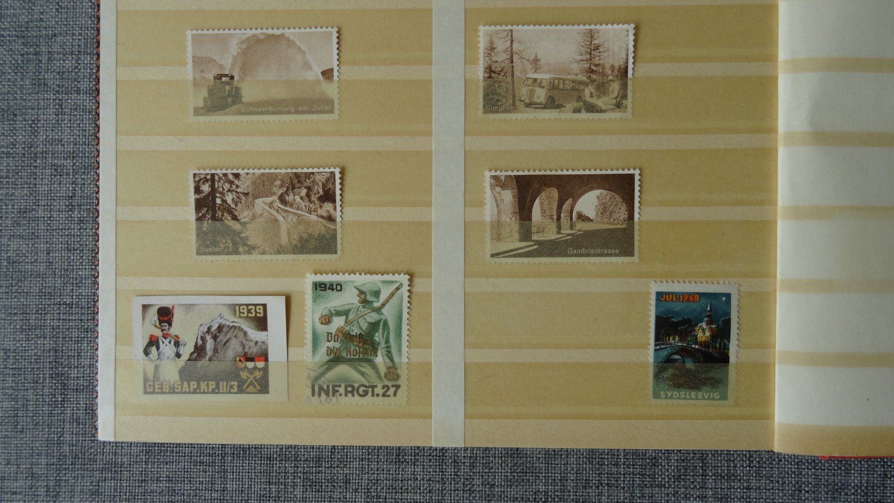 Tutti i francobolli: Briefmarkenalbum Schweiz – Usato da Cham venduto da brire87 5