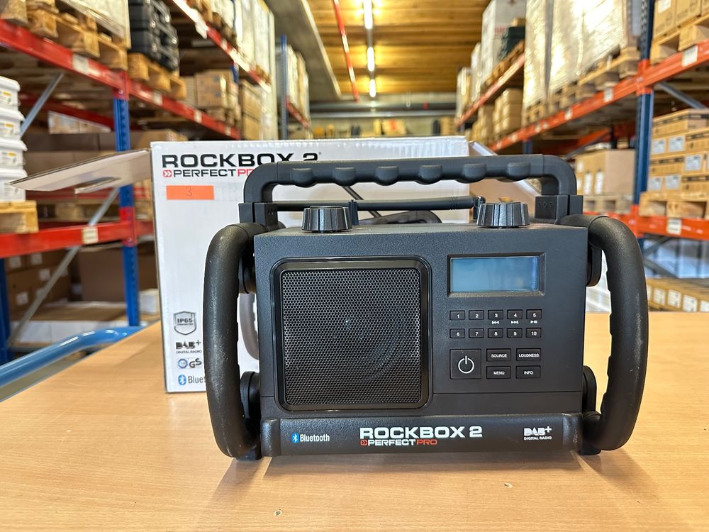 Perfectpro Baustellenradio ROCKBOX (Gebraucht) in für CHF 99 – mit ...