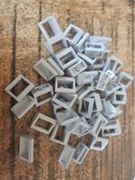 lego 2432 lot de 50 pièces Light Bluish Gray Tile,