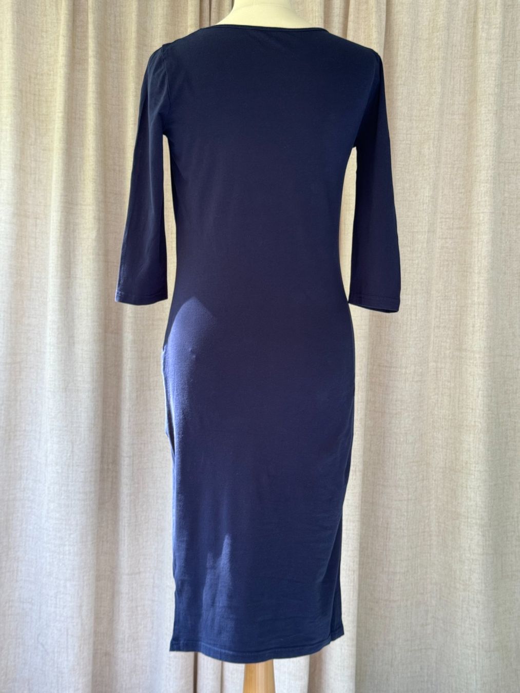 Vestiti: Robe simple mi-mollet bleu marine - Terranova – Usato da Genève venduto da Reveur 3