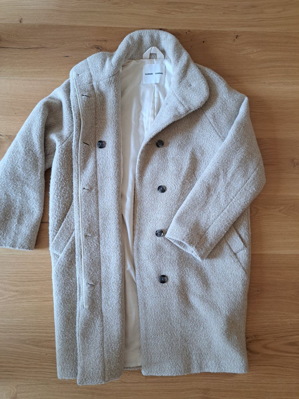 Samsøe Samsøe Mäntel: Samsoe Samsoe Mantel Beige S – Gebraucht aus Maienfeld von Bac_le 1