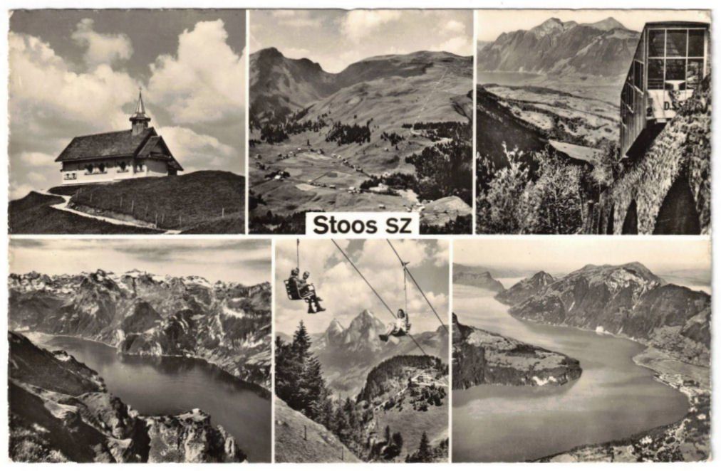 Cartes postales: Stoos - 6 Bild AK – D'occasion à Binningen par Mountainrider