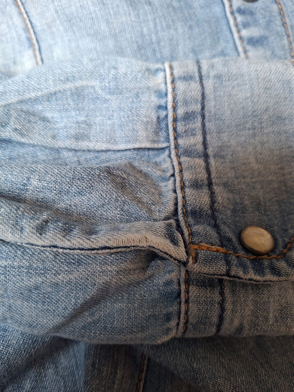 Sisley Camicette: Sisley Jeanshemd / Jeansbluse, Gr. XS – Usato da Klingnau venduto da vollmond36 5