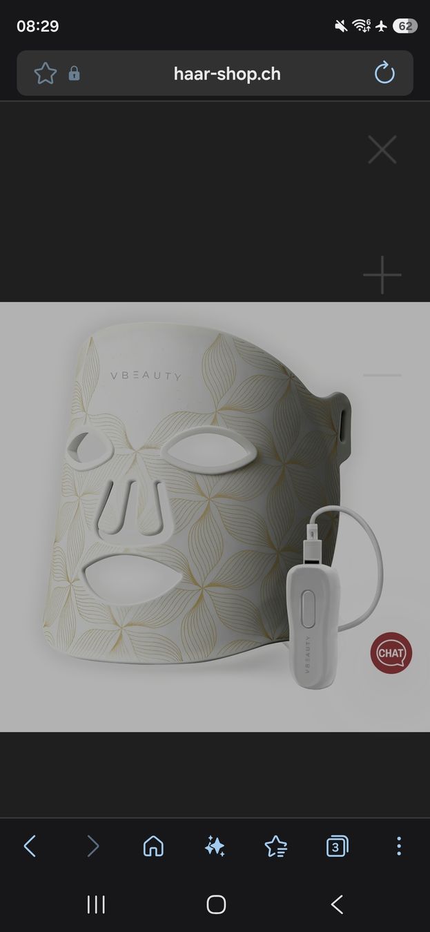 Gesichts- und Gehörschutz: VBEAUTY LED Facemask  – Gebraucht aus Spreitenbach von Fatime_90