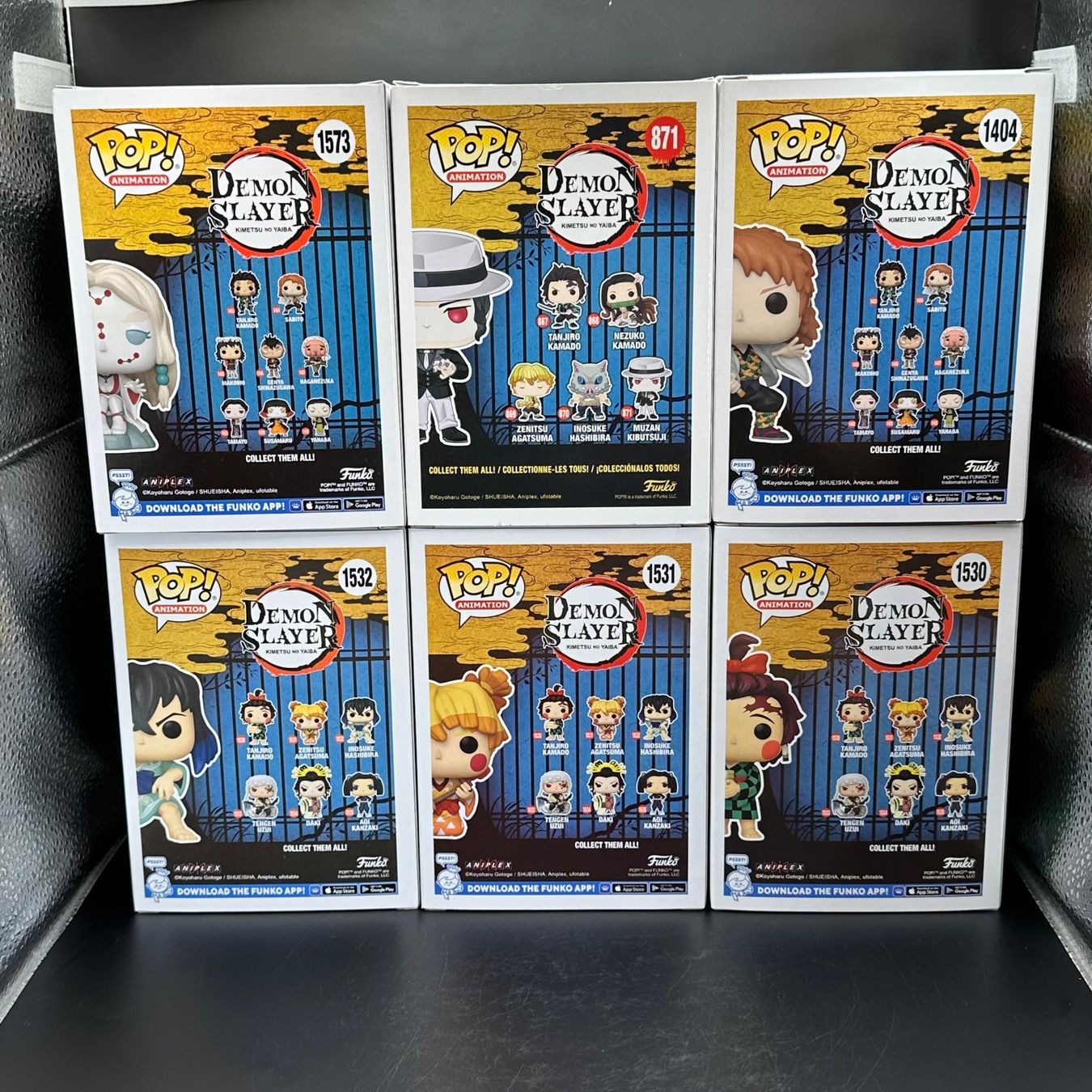 Funko Statuette: Funko Pop! Damon Slayer 6Stk Sammlung – Usato da Düdingen venduto da Nerdworld 1