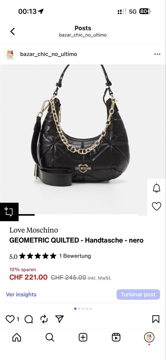 Moschino Borse da donna: Tasche Love Moschino Neu – Nuovo e nell'imballaggio originale da Oberentfelden venduto da ana_n7vf