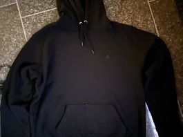 Herrensweater Gr. M schwarz, Kapuzenpullover