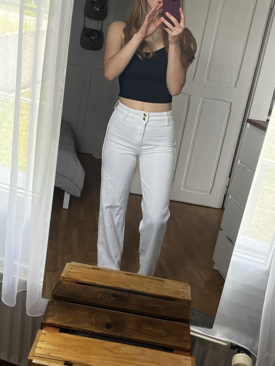 H&M Jeans: Wide Leg Jeans Gr.34 – Usato da Urtenen-Schönbühl venduto da eka_dhj2