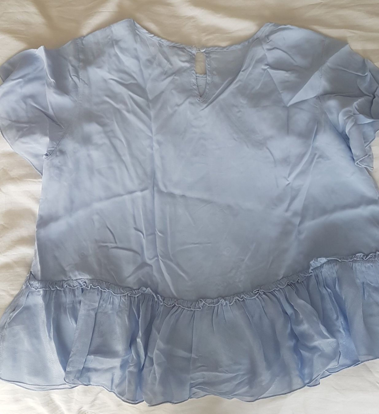 Blusen: Bluse mit Volant, Gr. 36 – Gebraucht aus Basel von Luzora 3