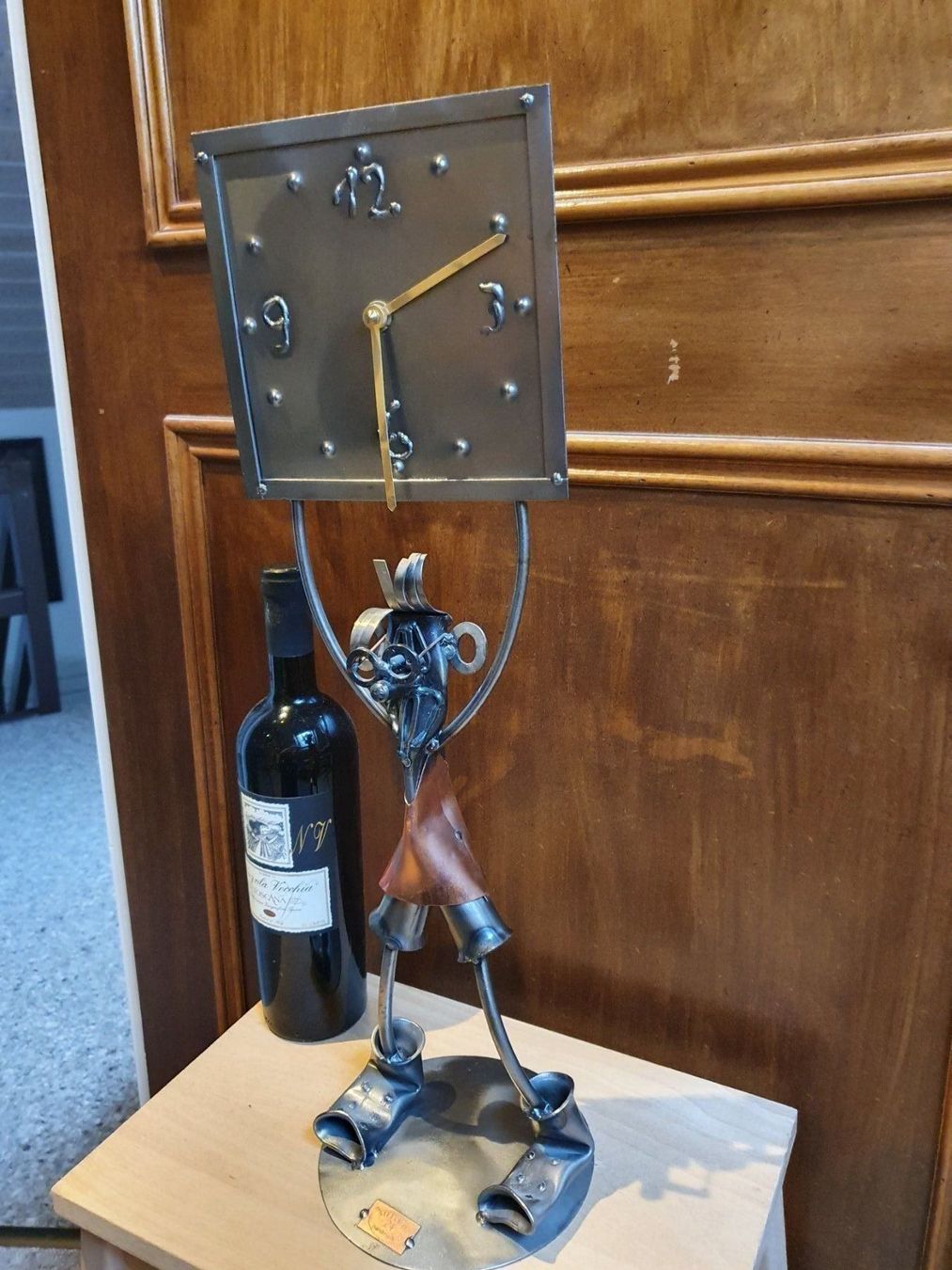 Orologi: Uhr Metallkunst – Usato da Wattwil venduto da Zopf 1