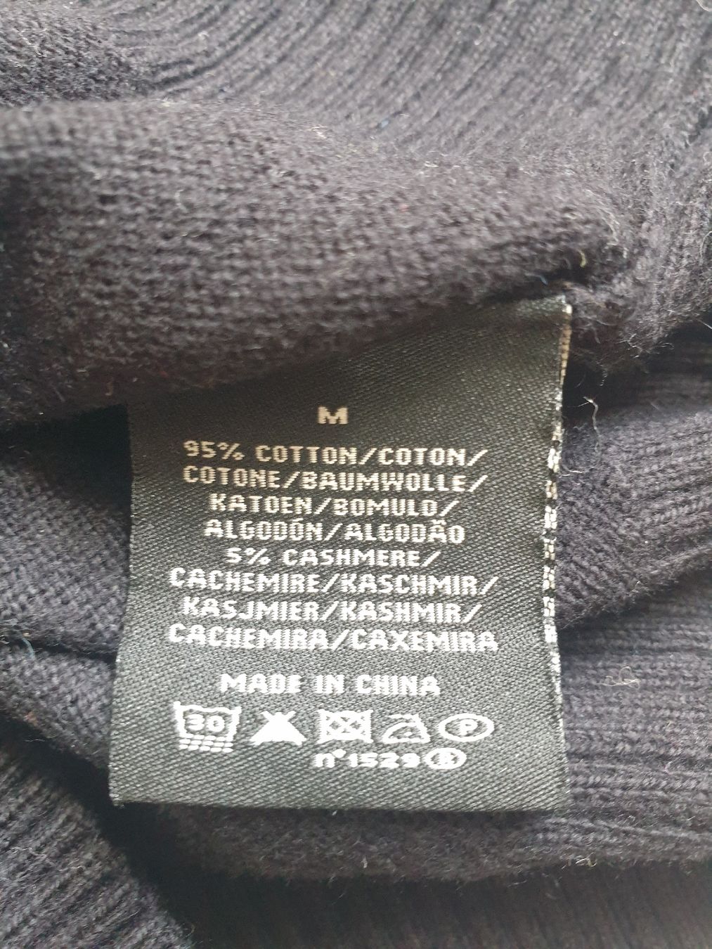 US Polo Maglioni & Felpe: Pullover schwarz , Medium 95BW+ 5%cashmere – Usato da Zürich venduto da yoarg 2
