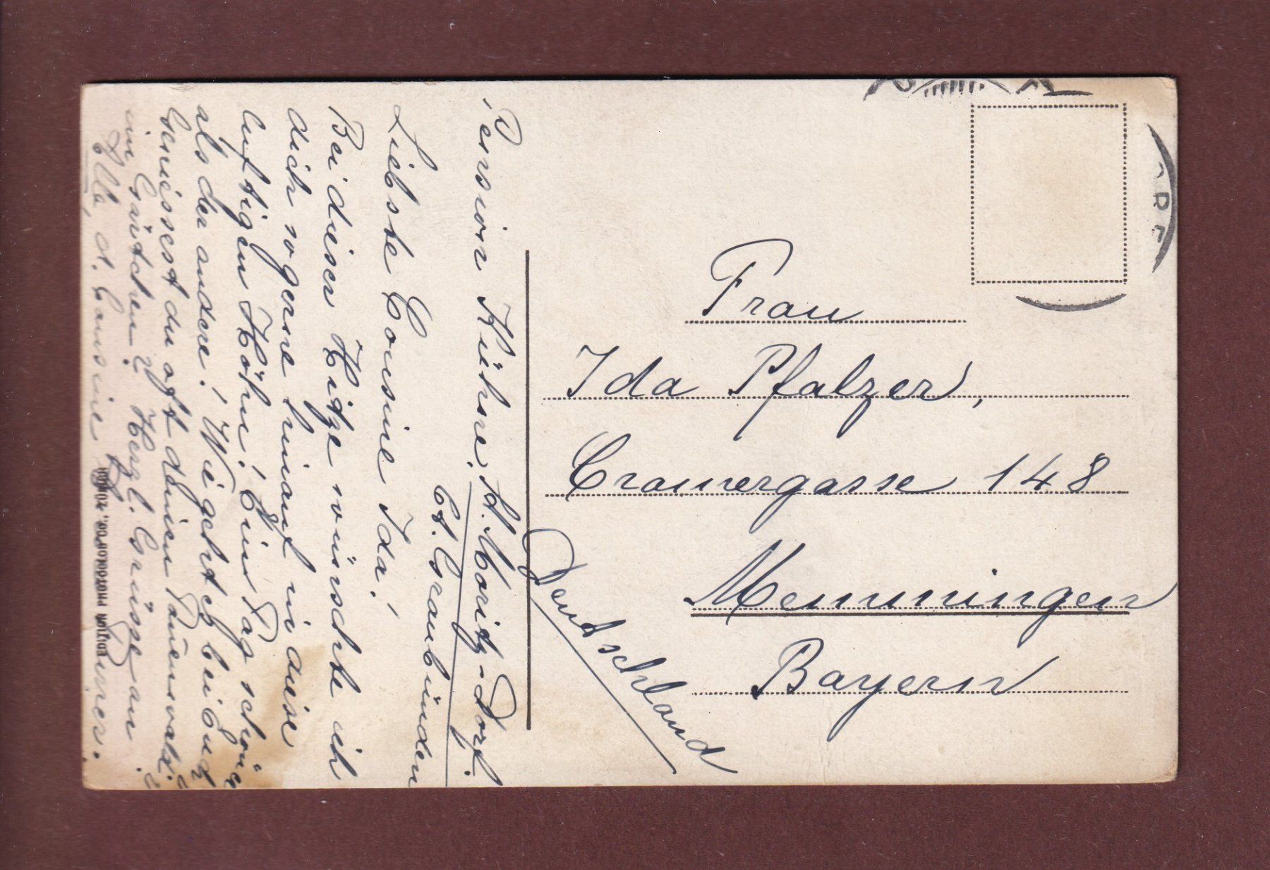 Cartoline postali: ST. MORITZ-DORF - Piz Languard – Usato da Pully venduto da nicecards 1