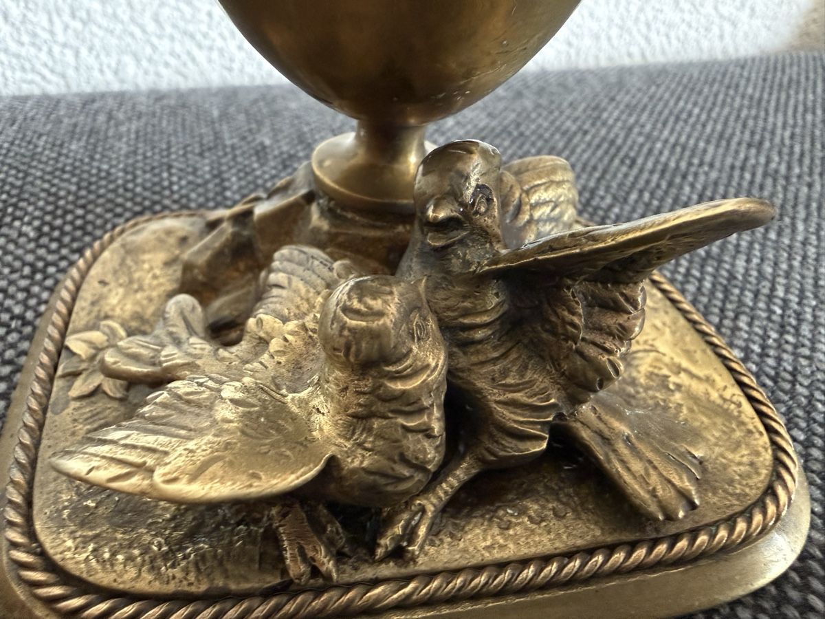 Altro in Antiquarato & Arte: Messing/Bronze Tintenfass Natutalismus – Usato da Buchs SG venduto da and_d8tp 2