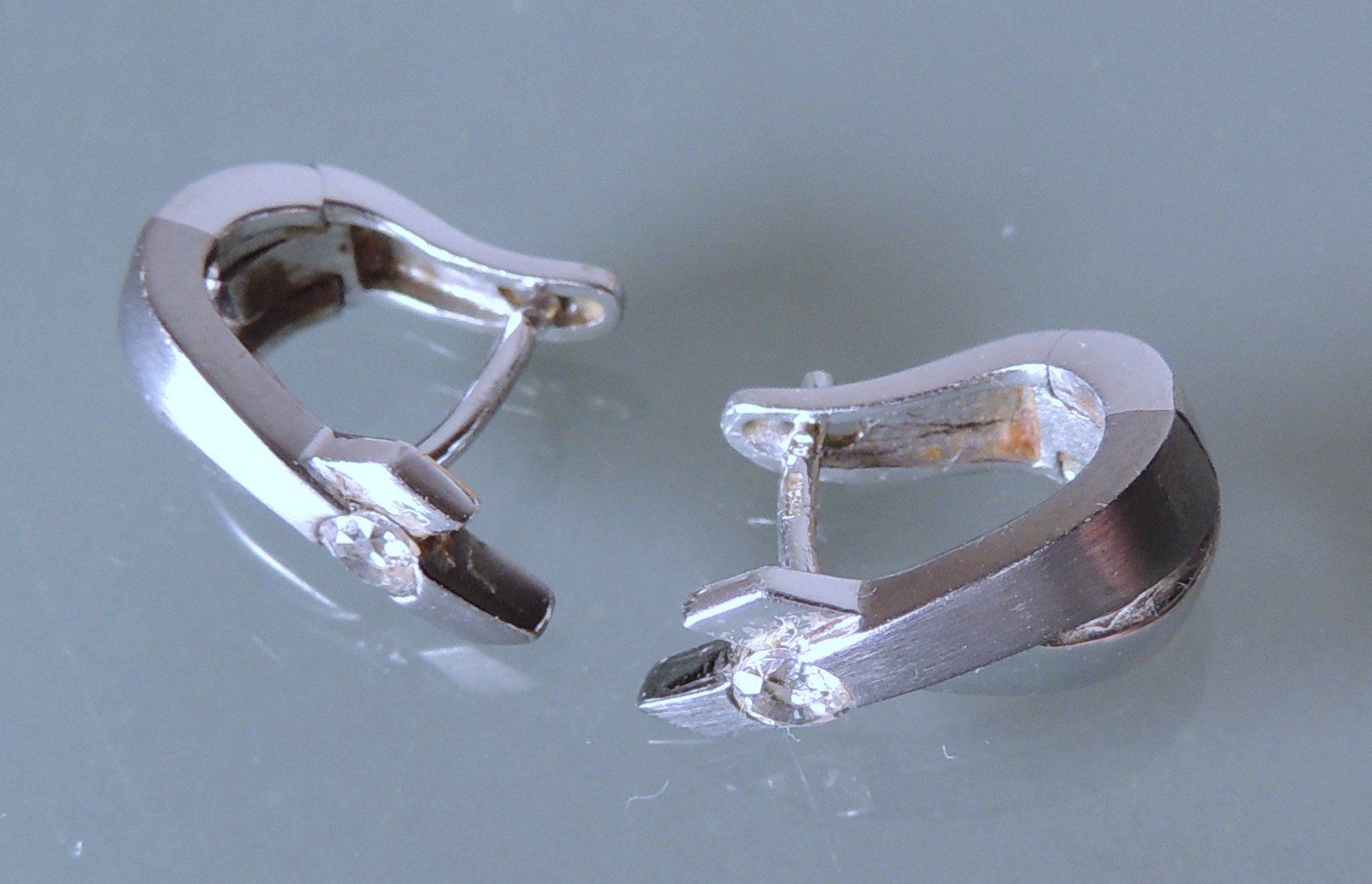 Boucles d'oreille: Silber 925 Ohrringe 15 x 7 mm – D'occasion à Waldenburg par schaller707 1