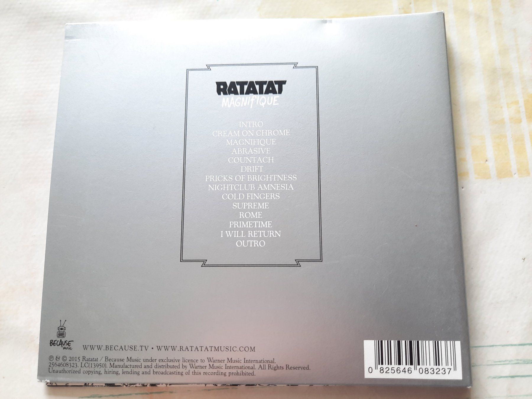 CD: Cd Ratata - Magnifique  – Usato da Pully venduto da bro_n52j 1