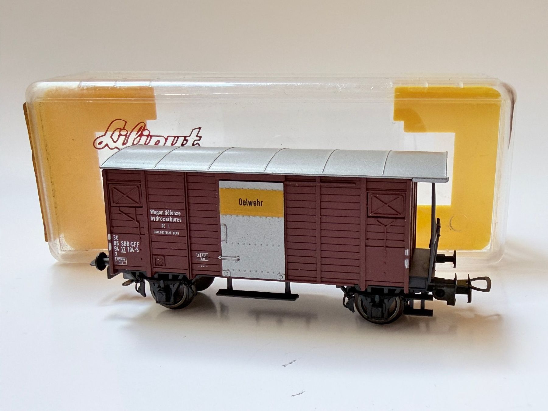 Liliput Modellini di ferrovie: SBB Oelwehr Güterwagen Liliput – Usato da winterthur venduto da felix27 4