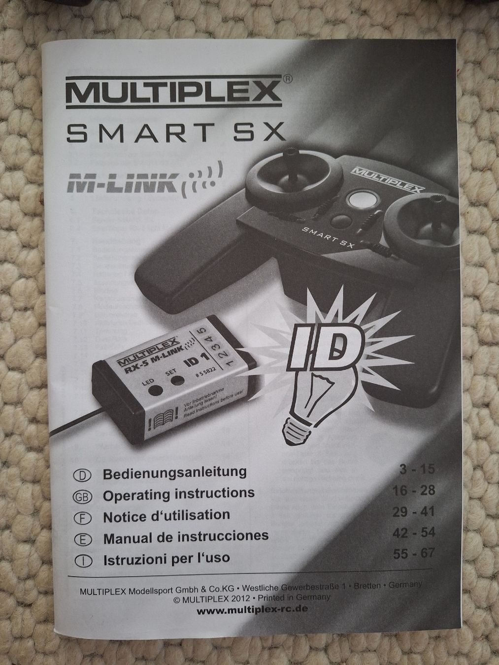 Multiplex Commande à distance: Fernsteuerung MULTIPLEX Smart SX mit Flight Simulator – D'occasion à Altstätten SG par oos_vz9t 4