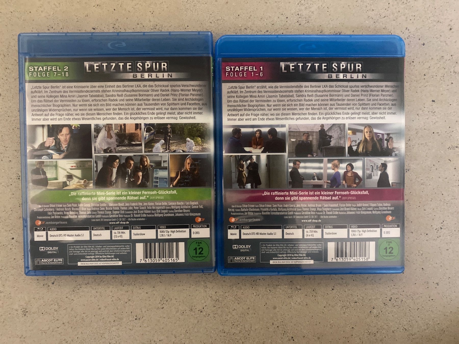 Tutti i DVDs: Letzte Spur Berlin - Staffeln 1&2 – Usato da Buchen im Prättigau venduto da dideldu 1