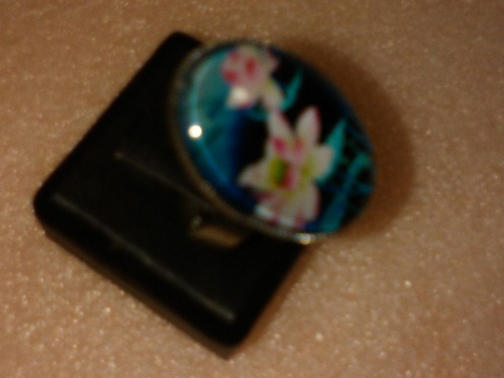 Bagues: RING EDELSTHAL,,MIT BLUMEN,,GLANZIG – Neuf (Voir description) à Basel par bijoutrie_4 1