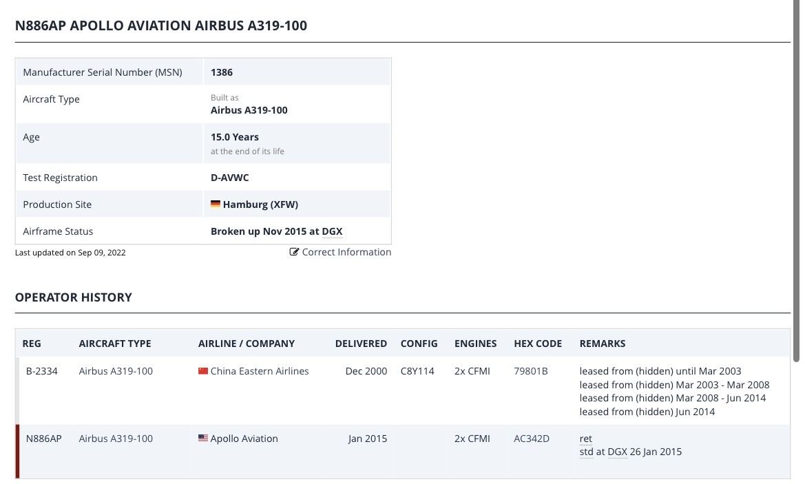 Airbus Portachiavi: Aviationtag A319 China Eastern Airlines – Usato da Erlen venduto da Mirageiii 3