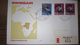 Swissair Zürich - Kinshasa 31.03.1970