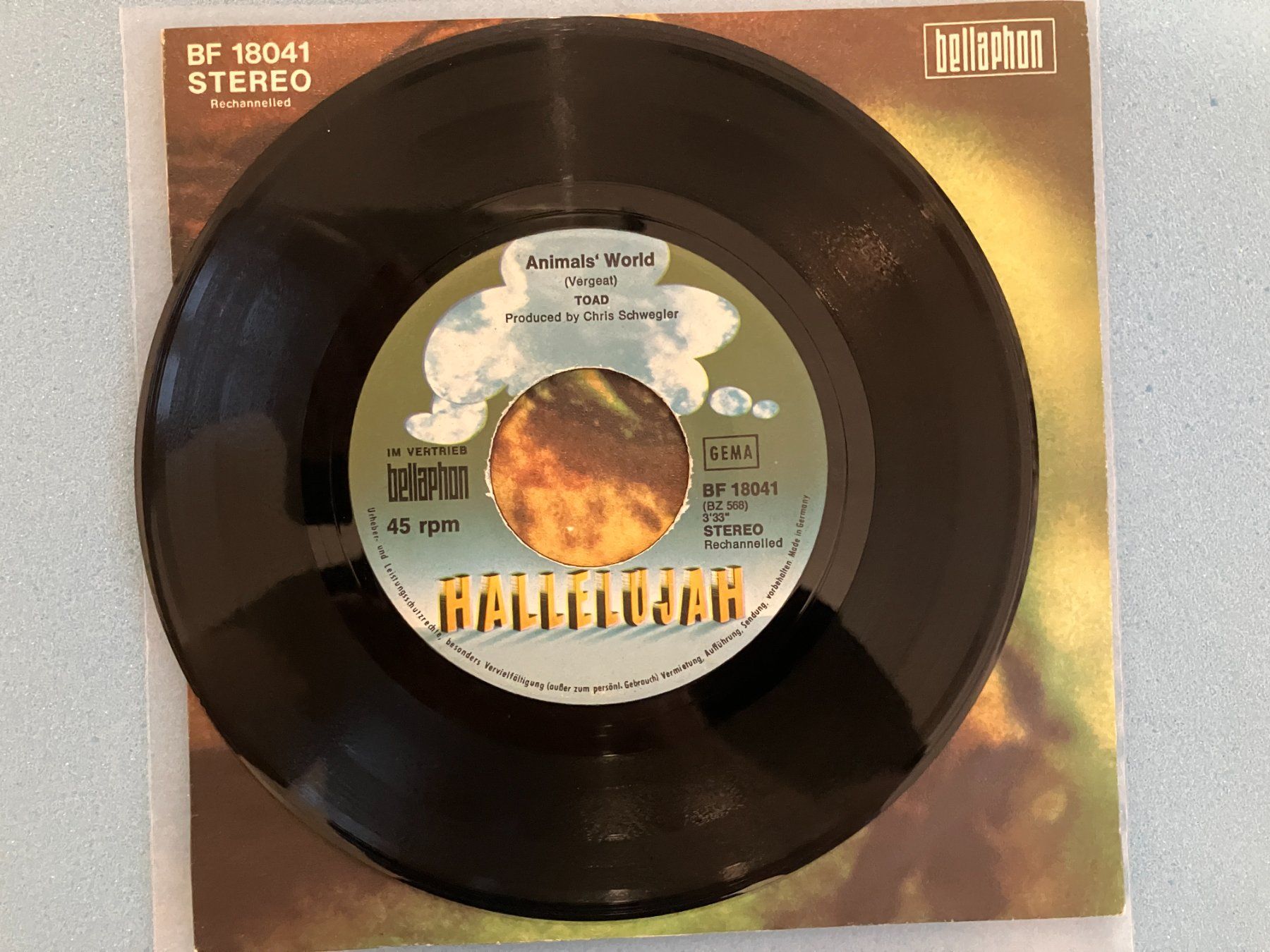 Dischi in vinile: Toad – Usato da Aarwangen venduto da Jukebox3 5