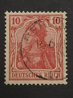 Deutsche Reich Nr. 86 ll f gestempelt Geprüft BPP 260 Fr