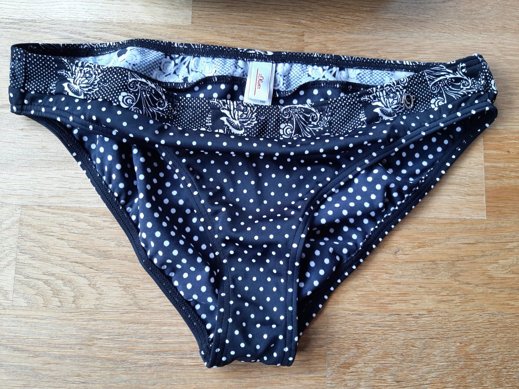 Costumi da bagno & Bikini: Bikini s'Oliver Gr.38B schwarz-weiss – Nuovo (secondo la descrizione) da Alpnach Dorf venduto da nightsdelight 1