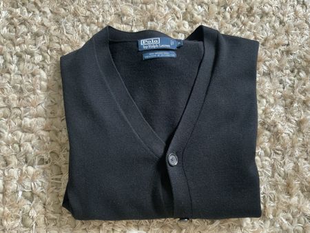 Cardigan von Polo Ralph Lauren, schwarz, Grösse M