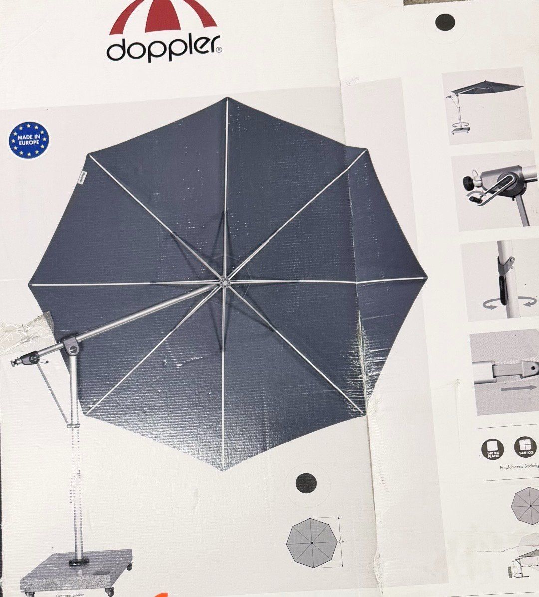 Ombrelloni: Sonnenschirm Doppler EXPERT 350 Pendel – Nuovo (secondo la descrizione) da oberglatt  zh venduto da aleks06