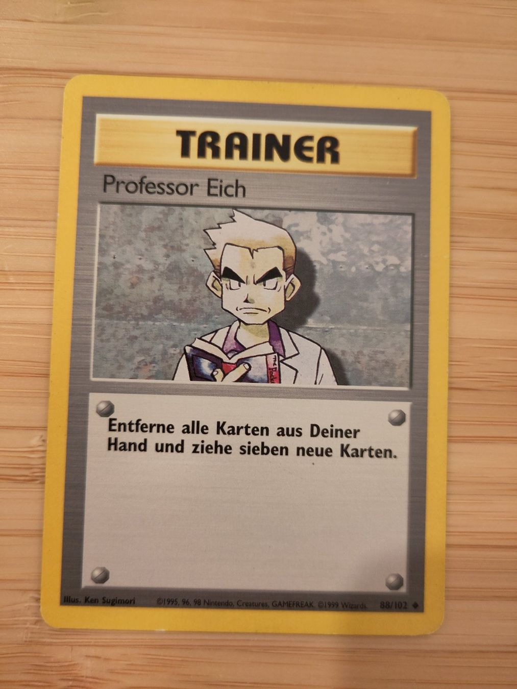Pokémon Carte collezionabili: Base Set Professor Eich 88/102 - DE – Usato da Bern venduto da gil_rkx8