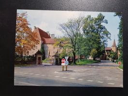 Vintage Postkarte  Colombier Neuenburg Schweiz