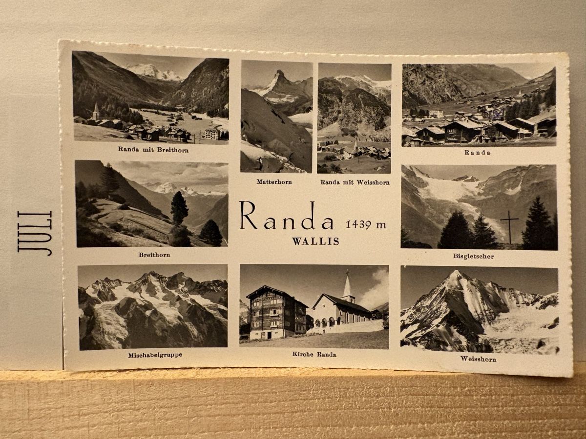 Cartes postales: AK von Randa – D'occasion à Rümlang par Kartenpost1