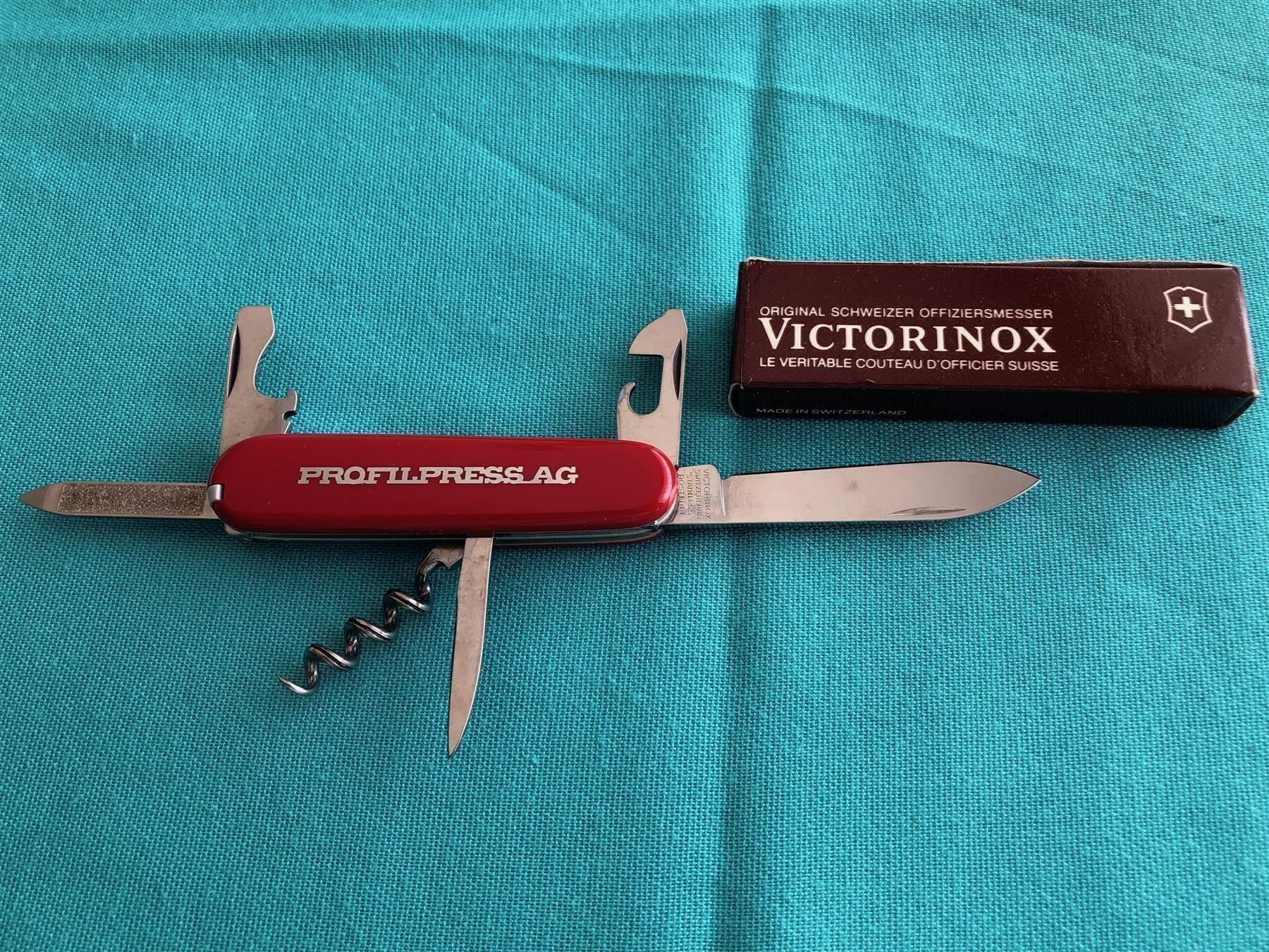 Coltelli tascabile: Orig. Schweizer Armee Messer Victorinox – Usato da Steinhausen venduto da Super05 2