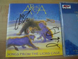 Arena - Songs from the lions cage (ORIG SIGNIERT C. Nolan &
