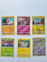 Pokémonkarten mit dem Künstler Tomokazu Komiya inkl rev Holo