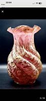 Grosse gedrehte Vase mundgeblasen
