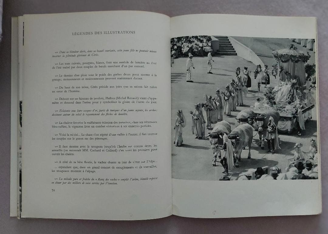 Libri: LA FÊTE DES VIGNERONS - 1955 – Usato da Delémont venduto da Domdom1 4