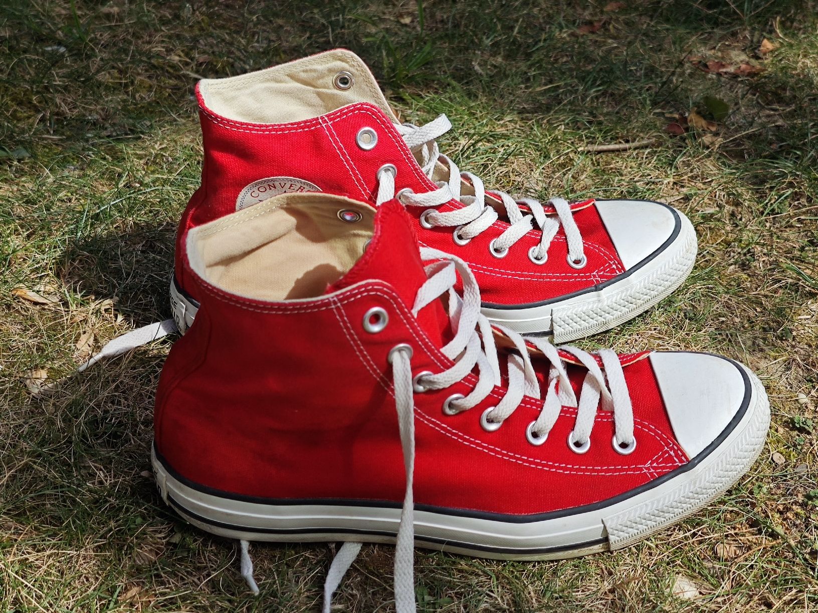 Converse Scarpe da uomo: Converse Chuck Taylor rot Grösse 42.5 gebraucht – Usato da Zürich venduto da Nate33 2